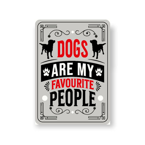 Picture of MAGNET COASTER DOGS ARE MY FAVOURITE PEOPLE